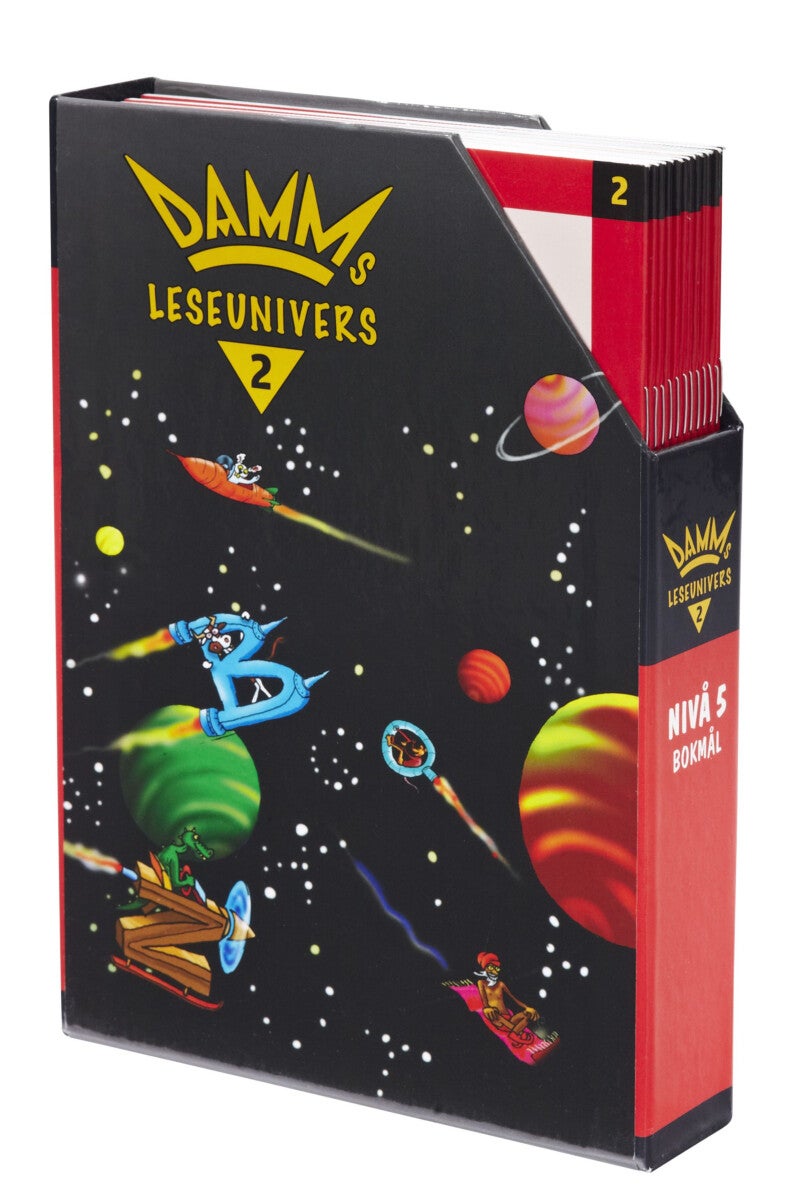 Damms leseunivers - nivå 5 : boks 2