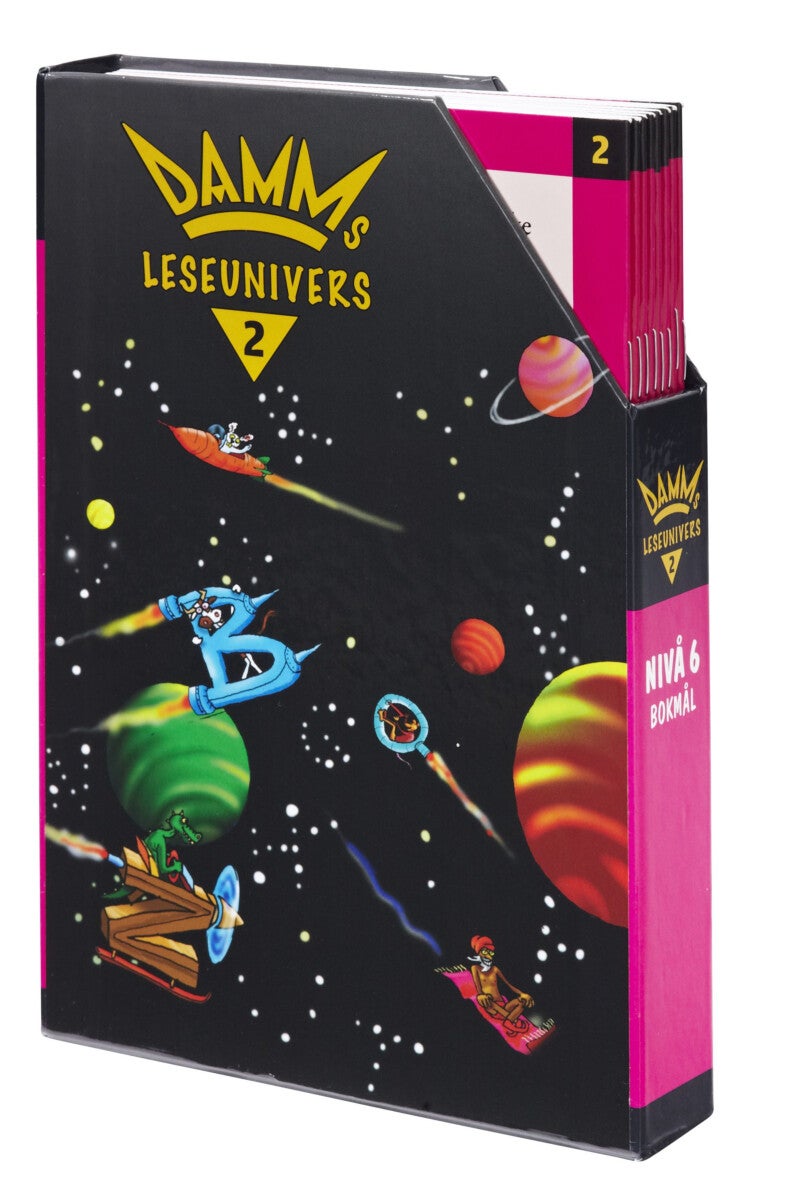 Damms leseunivers - nivå 6 : boks 2