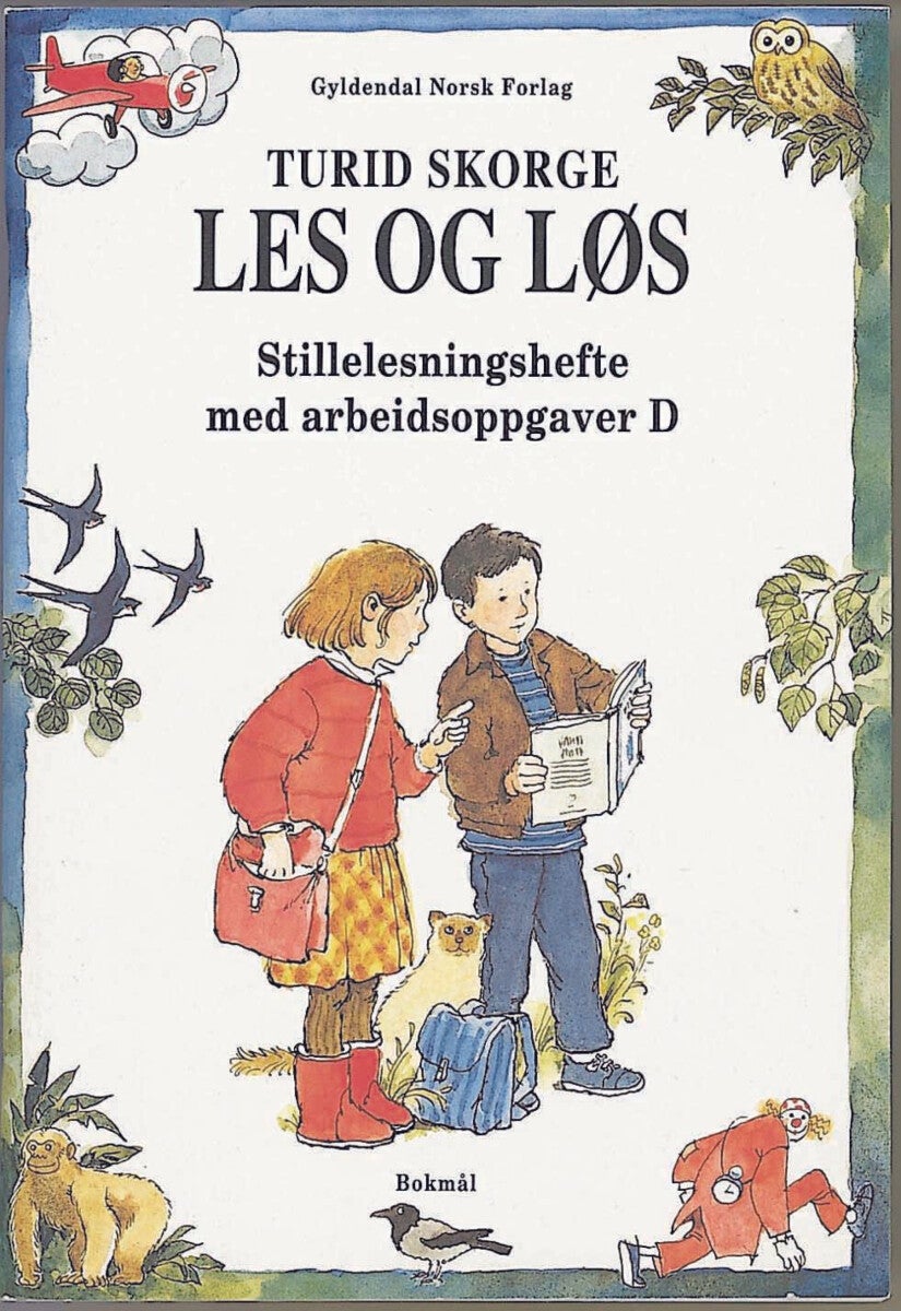 Les og løs D - stillelesningshefte med arbeidsoppgaver