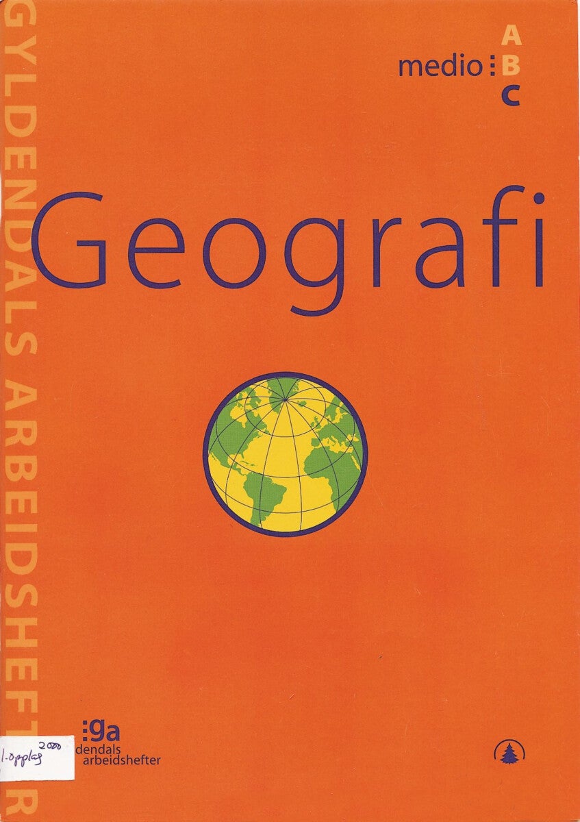 Geografi - medio C : pakke med 5 arbeidshefter og 1 fasit