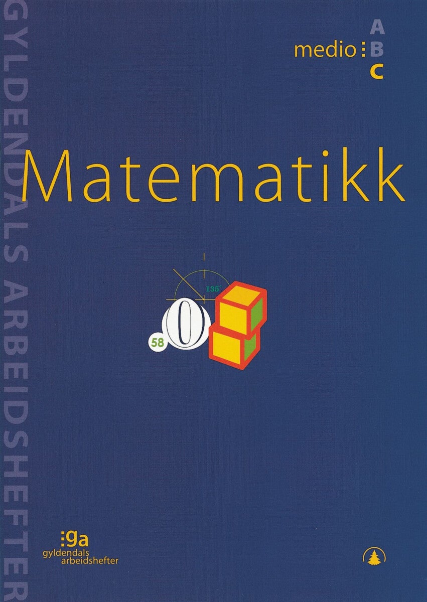 Matematikk - medio C : pakke med 5 arbeidshefter og 1 fasit