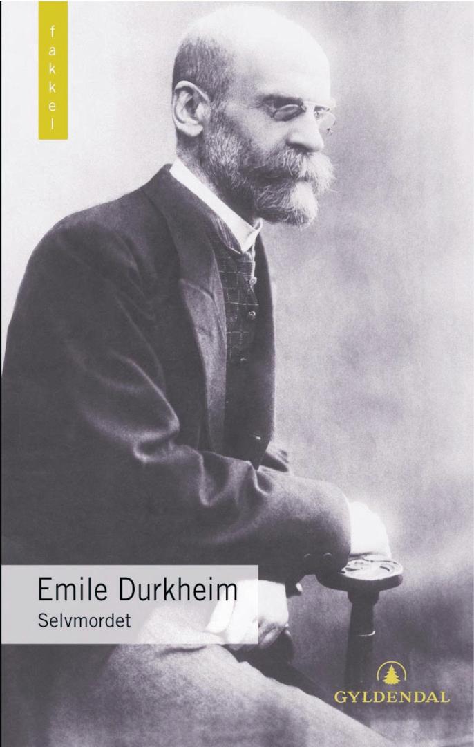 Bilde av Selvmordet Av Emile Durkheim