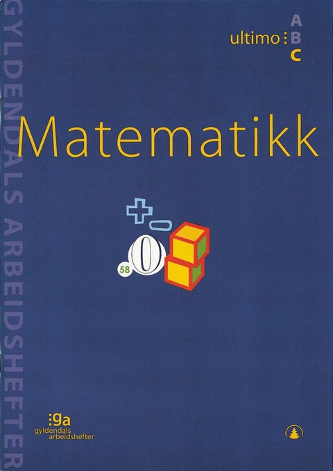 Matematikk - ultimo C : pakke med 5 arbeidshefter og 1 fasit
