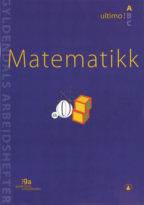 Matematikk - ultimo A : pakke med 5 arbeidshefter og 1 fasit