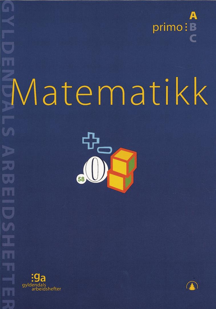 Matematikk - primo A : pakke med 5 arbeidshefter og 1 fasit