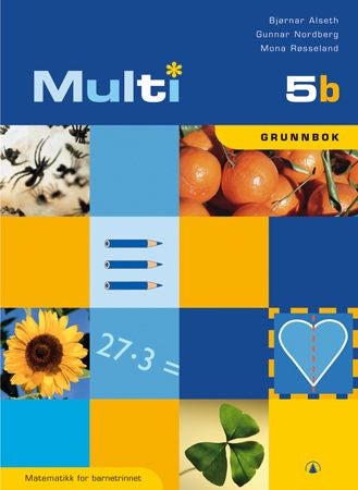 Multi 5b - grunnbok : matematikk for barnesteget