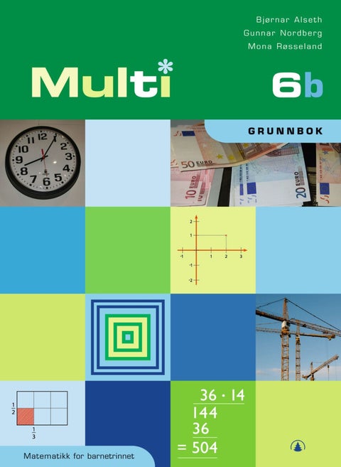 Multi 6b - grunnbok : matematikk for barnesteget