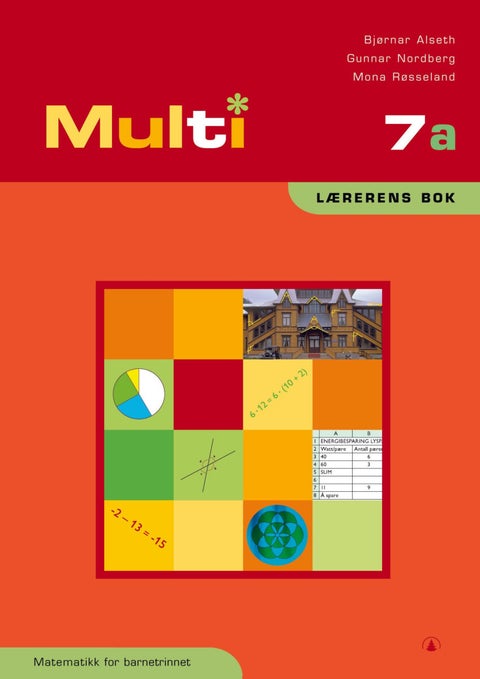 Multi 7a - lærerens bok : matematikk for barnetrinnet