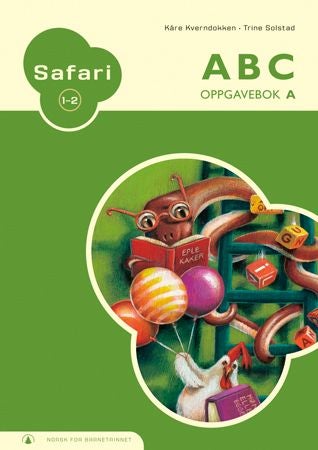 Safari 1-2 - ABC : oppgavebok A : store bokstaver : norsk for barnetrinnet