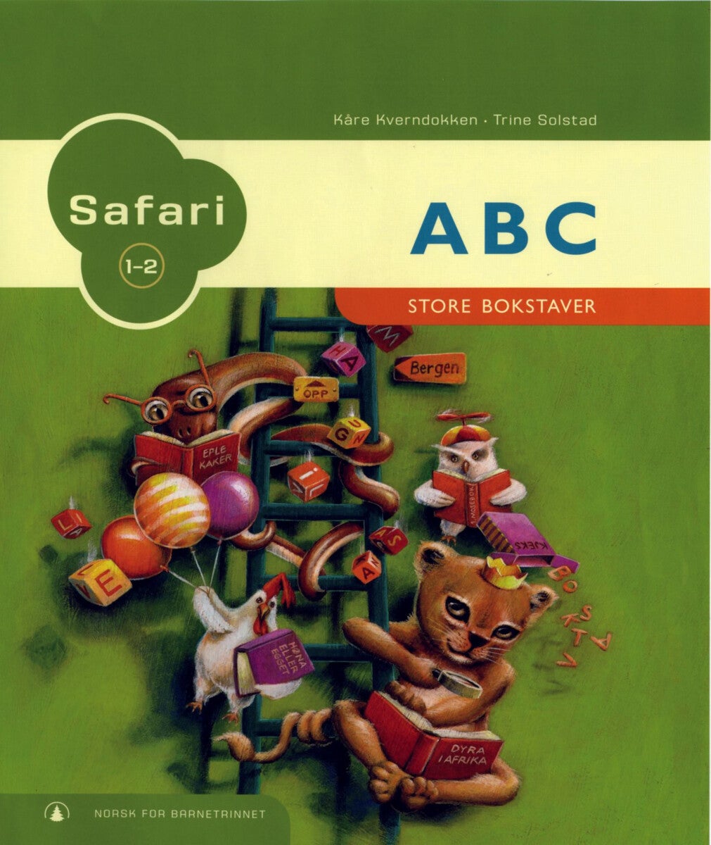 Safari 1-2 - ABC : store bokstaver : norsk for barnetrinnet