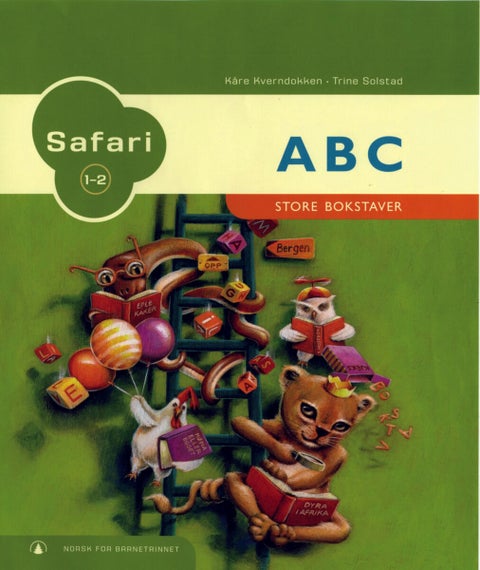 Safari 1-2 - ABC : store bokstaver : norsk for barnetrinnet