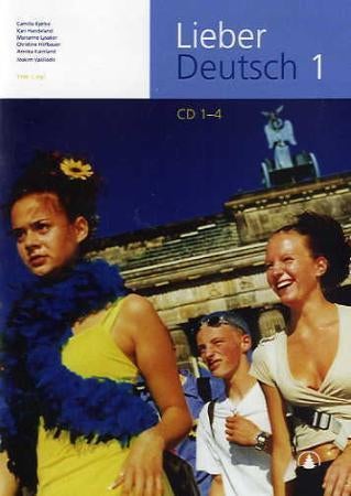 Lieber Deutsch 1 - CD 1-4 : tysk 1, vg1