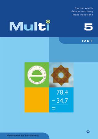 Multi 5 - fasit : matematikk for barnetrinnet
