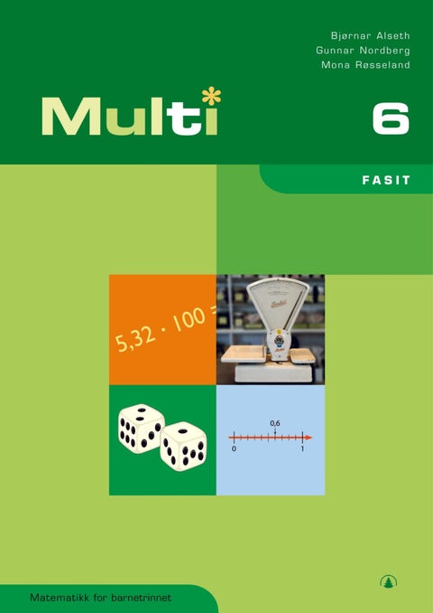 Multi 6 - fasit : matematikk for barnetrinnet