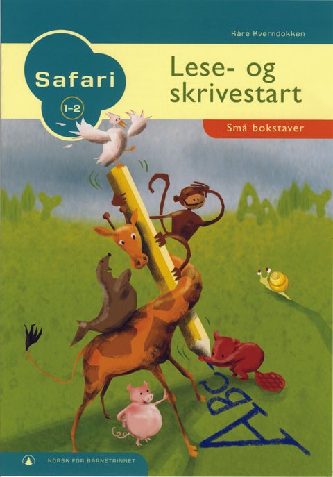 Safari 1-2 - lese- og skrivestart : små bokstaver : norsk for barnesteget