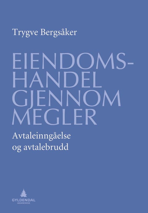 Eiendomshandel gjennom megler - avtaleinngåelse og avtalebrudd