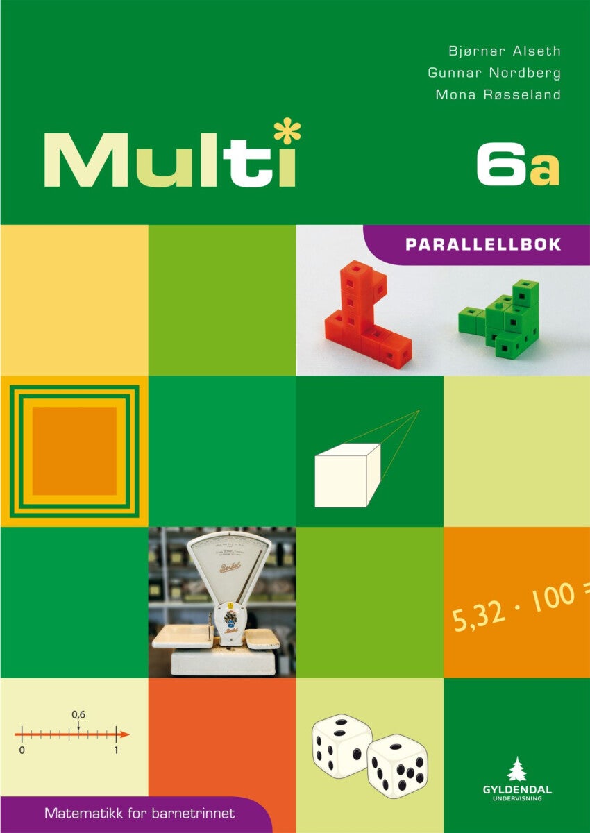 Multi 6a - parallellbok : matematikk for barnesteget
