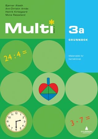 Multi 3a, 2. utgave - Grunnbok : matematikk for barnetrinnet