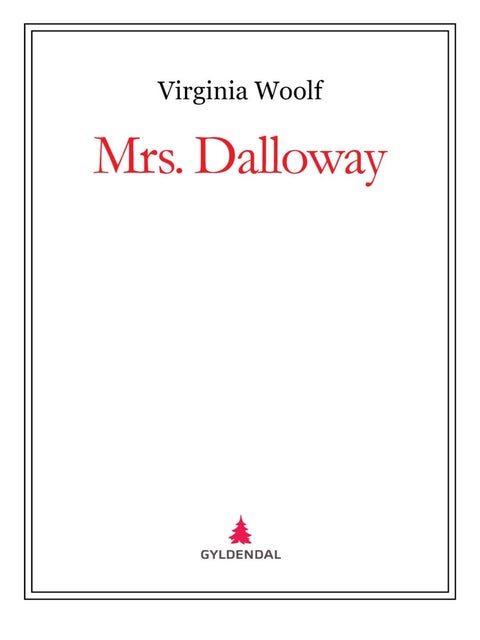 Mrs. Dalloway