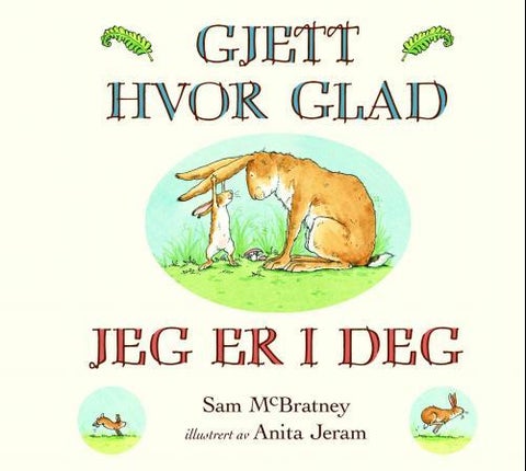 Gjett hvor glad jeg er i deg