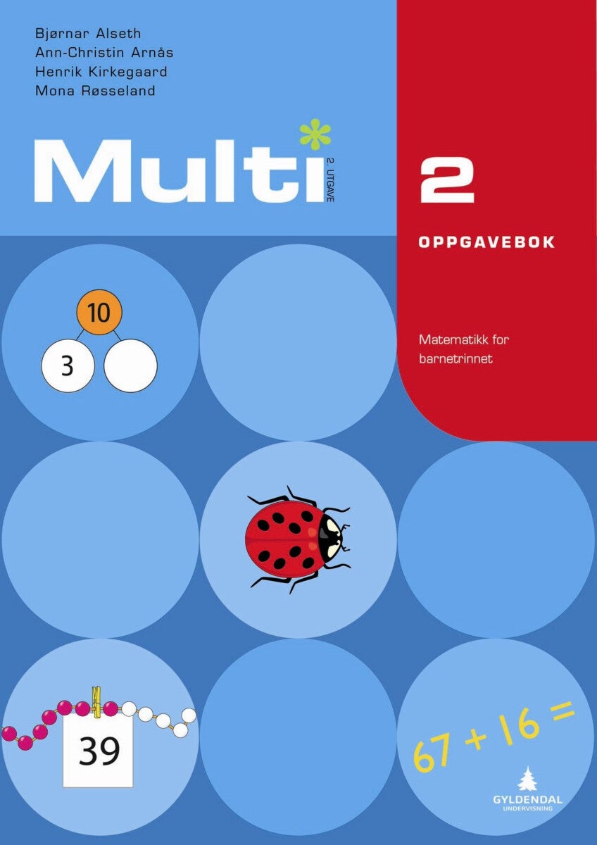 Multi 2, 2. utgave - Oppgavebok : matematikk for barnetrinnet