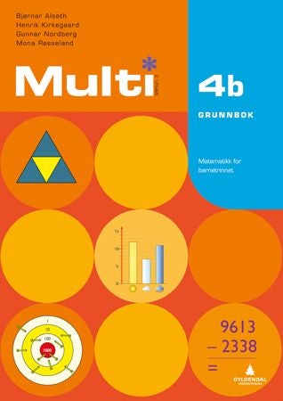 Multi 4b, 2. utgave - Grunnbok : matematikk for barnetrinnet
