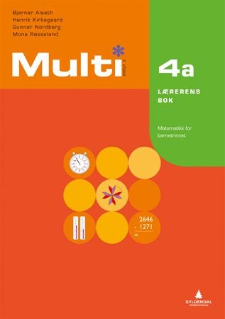 Multi 4a, 2. utgave - Lærerens bok : matematikk for barnetrinnet