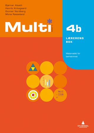 Multi 4b, 2. utgave - Lærerens bok : matematikk for barnetrinnet
