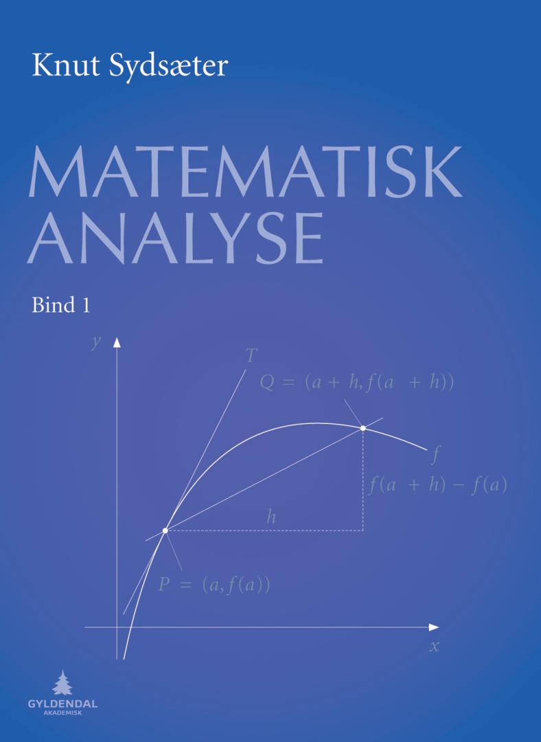 Bilde av Matematisk Analyse. Bd. 1 Av Knut Sydsæter