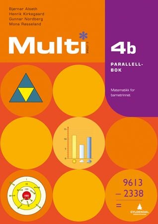 Multi 4b, 2. utgave - parallellbok : matematikk for barnetrinnet