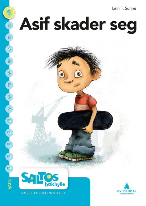 Asif skader seg - nivå 1-2 : norsk for barnesteget