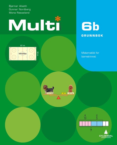 Multi 6b, 2. utgave - Grunnbok : matematikk for barnetrinnet