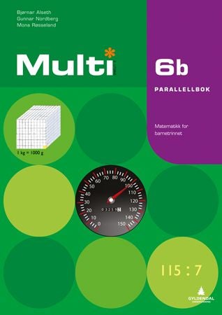 Multi 6b, 2. utgave - Parallellbok : matematikk for barnetrinnet