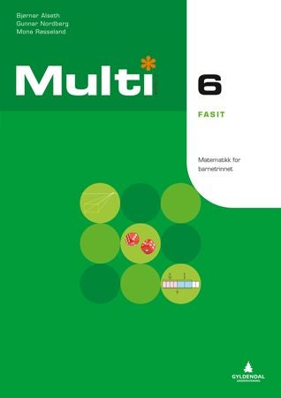 Multi 6, 2. utgave - Fasit : matematikk for barnetrinnet