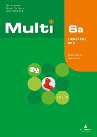 Multi 6a, 2. utgave av Bjørnar Alseth, Gunnar Nordberg, Mona Røsseland