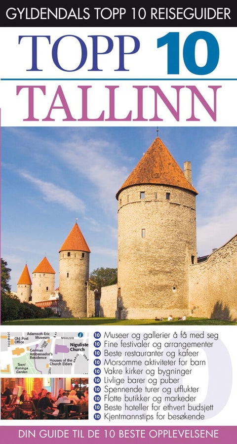 Tallinn - topp 10 : din guide til de 10 beste opplevelsene