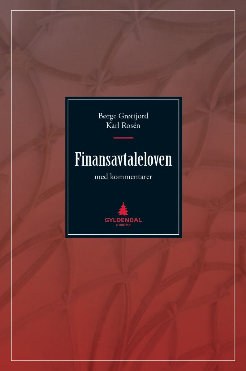 Finansavtaleloven - med kommentarer