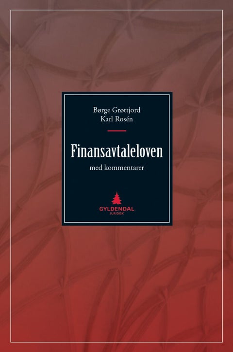 Finansavtaleloven - med kommentarer