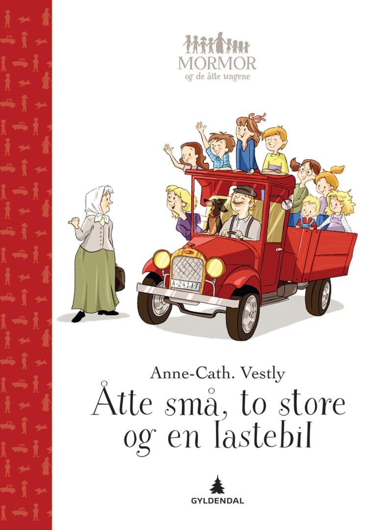 Bilde av Åtte Små, To Store Og En Lastebil Av Anne-cath. Vestly