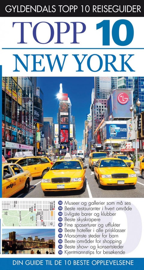 New York - topp 10 : din guide til de 10 beste opplevelsene