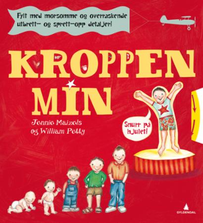 Kroppen min - fylt med morsomme og overraskende utbrett- og sprett-opp-detaljer!