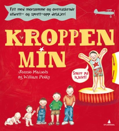 Kroppen min - fylt med morsomme og overraskende utbrett- og sprett-opp-detaljer!