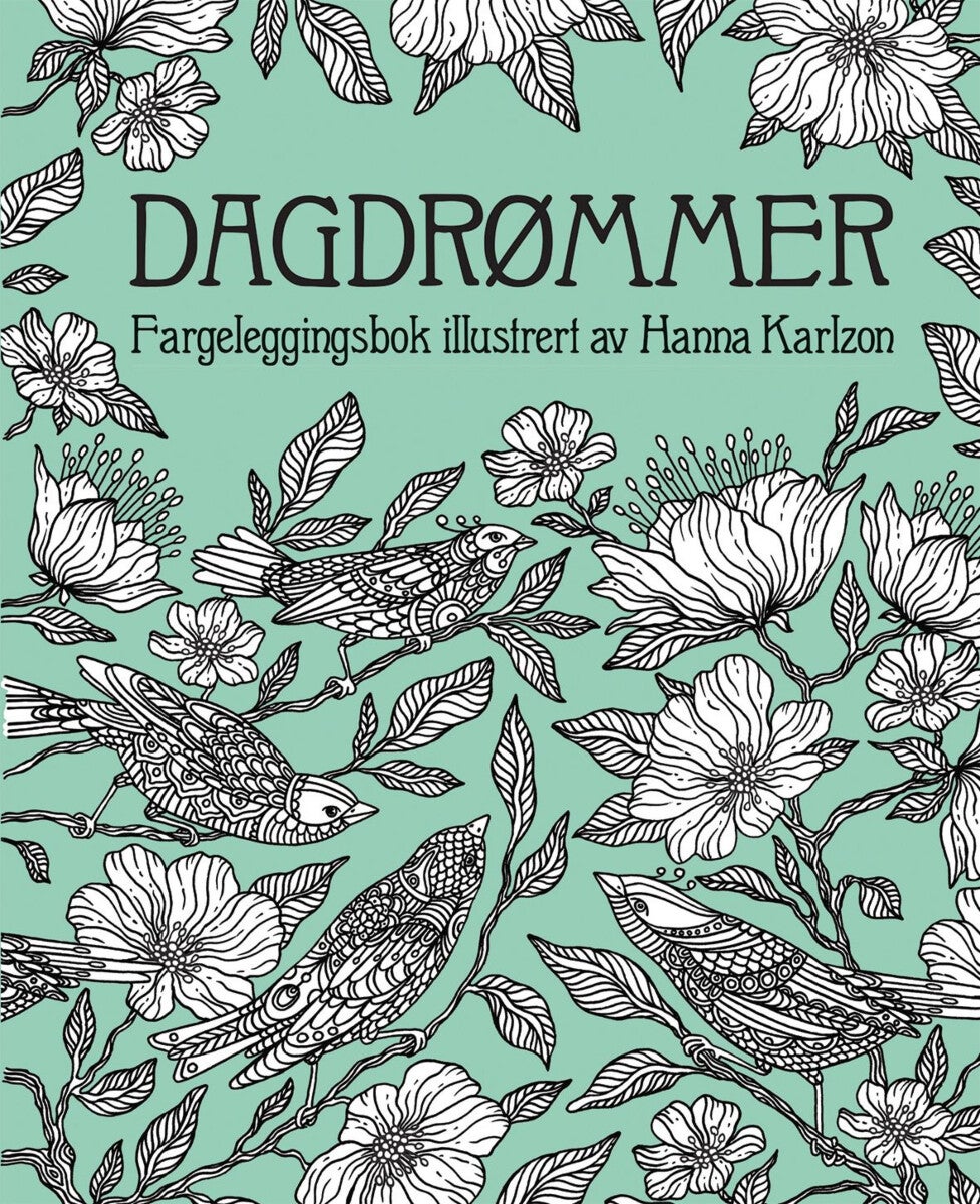 Dagdrømmer - fargeleggingsbok