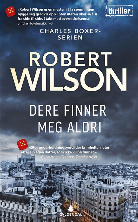 Dere finner meg aldri - kriminalroman