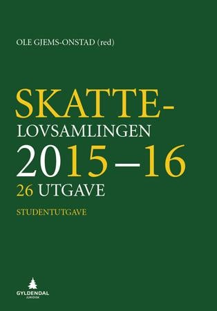 Skattelovsamlingen 2015-16 - studentutgave