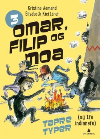 Omar, Filip og Moa - tapre typer (og tre indianere)