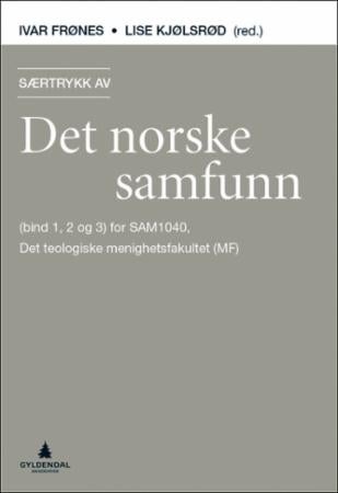 Særtrykk av Det norske samfunn - (bind 1, 2 og 3) for SAM1040, Det teologiske menighetsfakultet (MF)