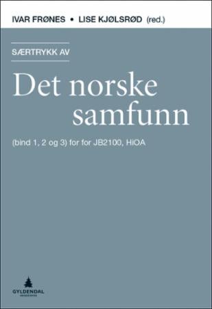 Særtrykk av Det norske samfunn - (bind 1, 2 og 3) for JB2100, HIOA
