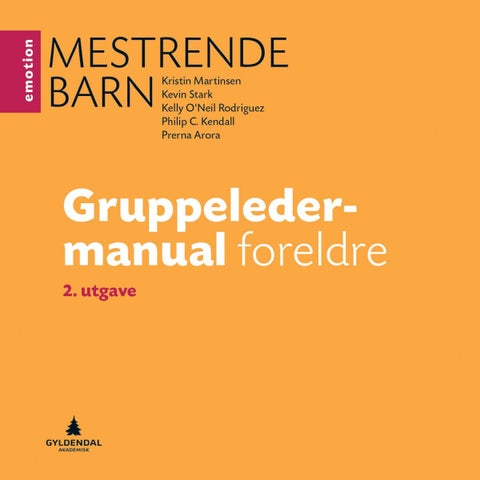 Mestrende barn - gruppeledermanual foreldre