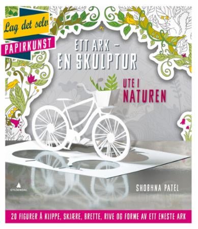 Ett ark - en skulptur. Ute i naturen - ute i naturen